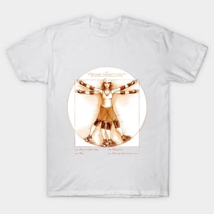 Vitruvian Derby Girl T-Shirt